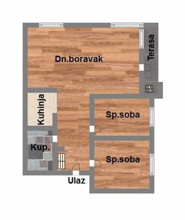 Povoljno! - Trosoban 59m2 - samo 1540e/m2 - Klisa -