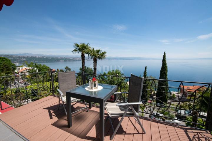 OPATIJA - Apartment 2ND ROW FROM THE SEA!! 140m2 with a view of Kvarner