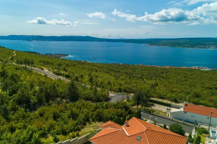 Crikvenica, luksuzna vila s pogledom na more i bazenom