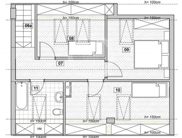 USKORO USELJIVO*TROIPOSOBAN STAN, DUPLEX ID#4372