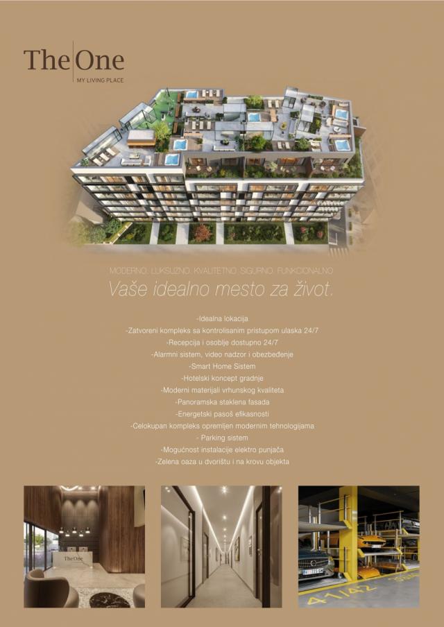 Penthouse 3 nivoa 214. 33m2 - Direktno od investitora!