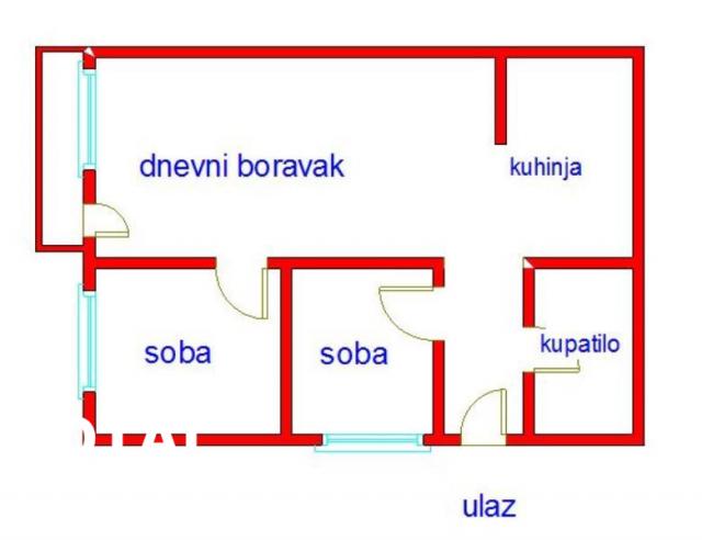 3 Trosoban stan NOVI SAD, 135960€