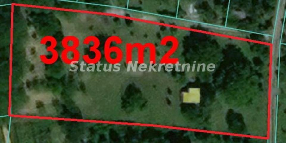 Sremska Kamenica-Povoljno Velika Parcela 3836 m2 na Fruškoj Gori-065/3858880