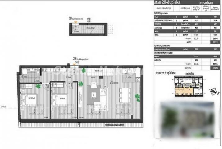 Petrovaradin-Trosoban Dupleks stan 67 m2 na Super Lokaciji-povrat PDV-065/385 8880