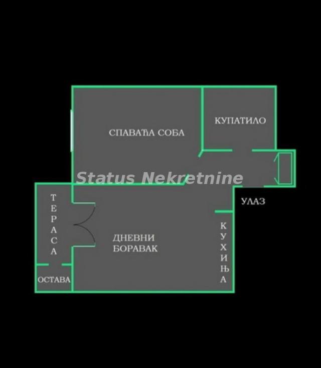 Podbara-direktna prodaja-Dvosoban stan 53 m2 na Poželjnoj top lokaciji-065/385 8880