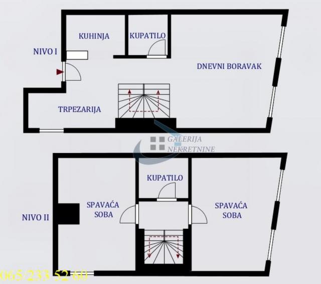 Stari grad, Atelje 212 - Svetogorska 88m2