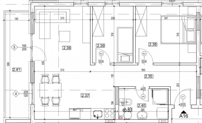 Dvoiposoban stan u Novim Banovcima, 62m2