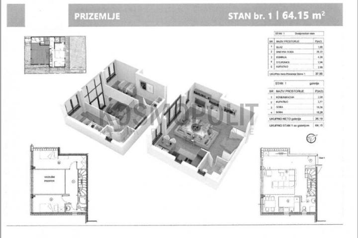 Prodaja, Stan, Cvetkova pijaca, Braće Miladinov 