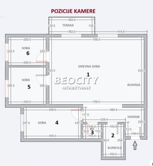 Voždovac, Vojvode Vlahovića, Predraga Tomića, 4. 0, 86m2, 158230EUR JEDINI OSTAO