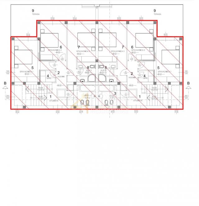 Wohnung Kostrena, 150m2