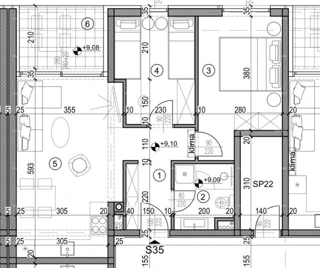 Wohnung Neubauprojekt in Pula! Modernes Apartmenthaus in der Nähe des Stadtzentrums.