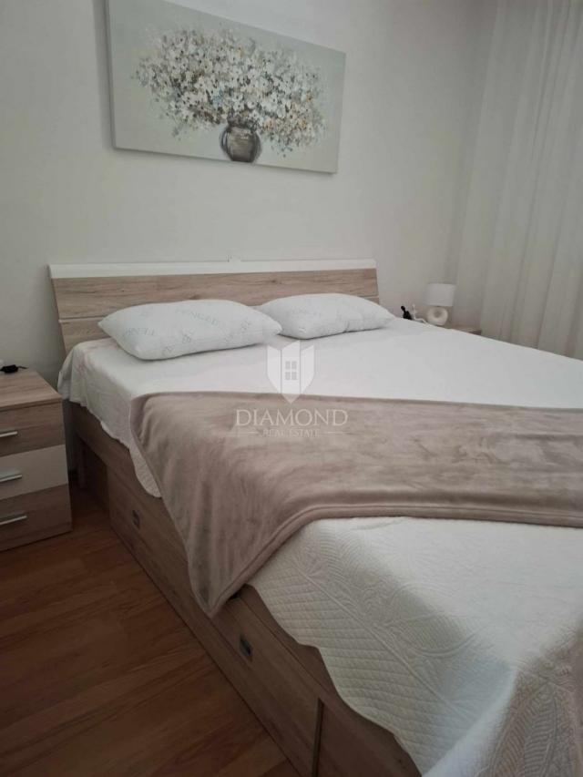 Labin, ground floor apartment in the city center