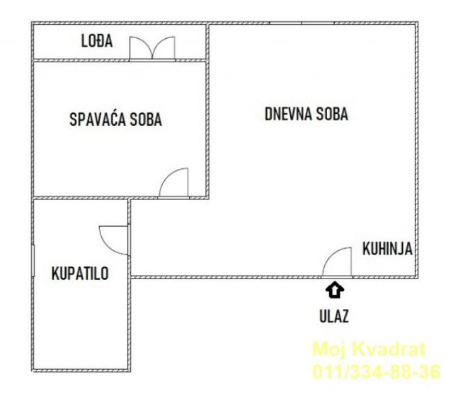 Vračar, Hram Svetog Save - Hadži Melentijeva, 45m2