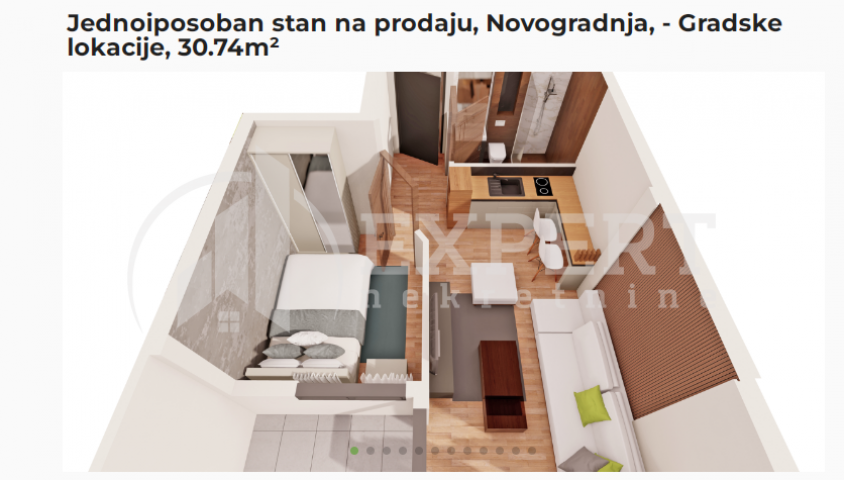 Lux Apartman, novogradnja Sokobanja 30, 74m2, 1. sprat, na izuzetnoj lokaciji