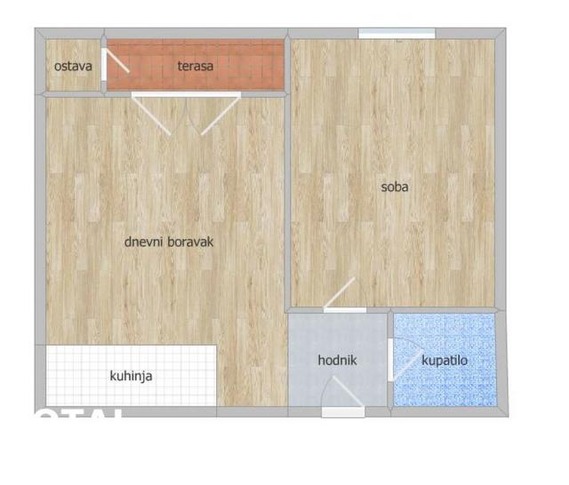 2 Dvosoban stan NOVI SAD, 70040€