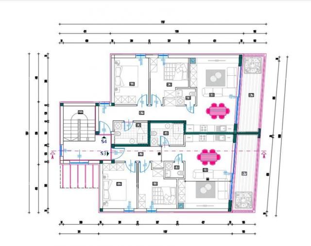 Wohnung NEU. Liznjan Zweizimmerwohnung in einem neuen Gebäude.