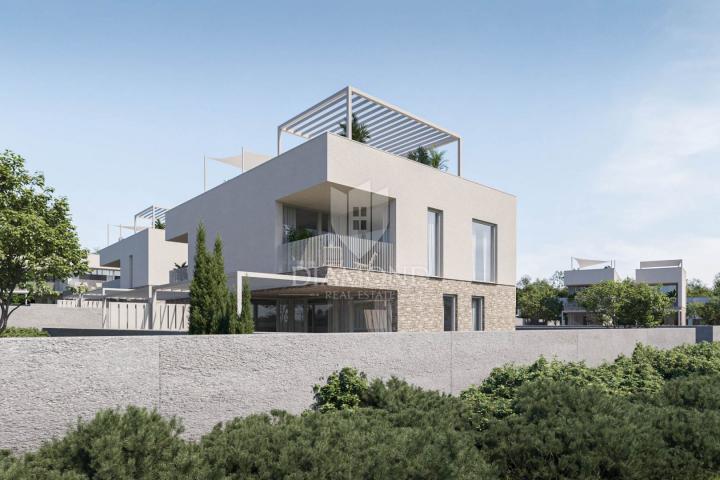 Novigrad, Wohnung mit Dachterrasse 300 m vom Meer entfernt!