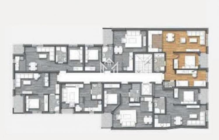 Trosoban stan, 62. 57 m2, treći sprat, sa PDV-om