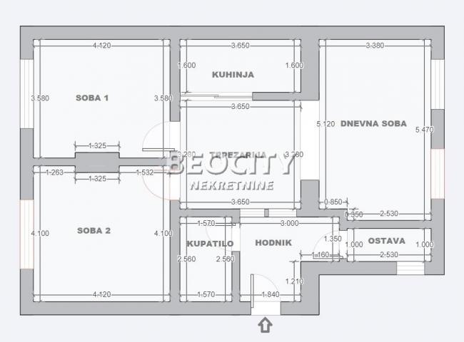 Palilula, Karaburma, Sime Šolaje, 3. 0, 79m2, 142500EUR Bogoslovija