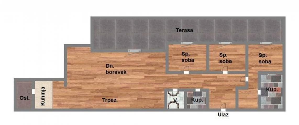 Novo Naselje-četvorosoban s pdv-om