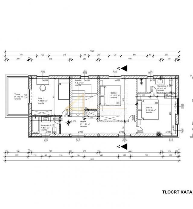 Istra, Svetvinčenat, novogradnja s bazenom, 160m2