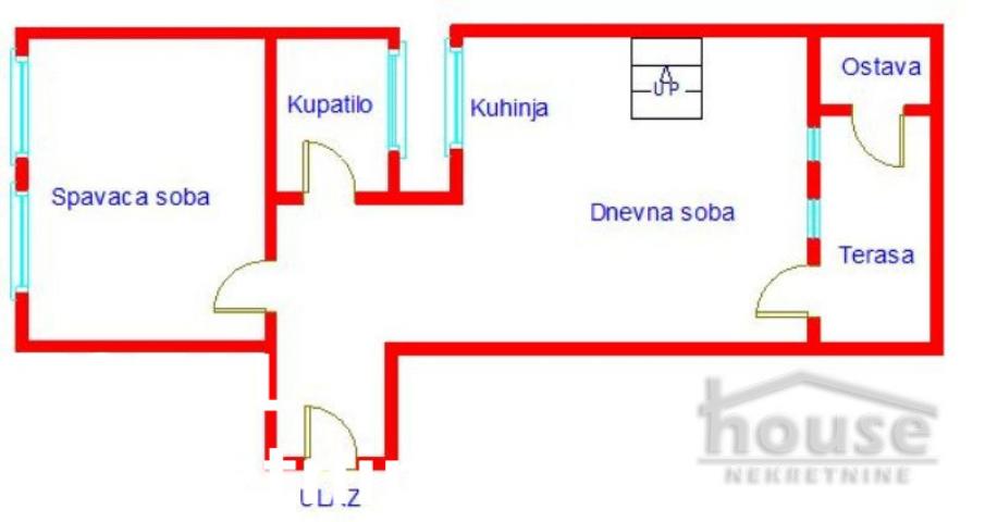 3. 5 Troiposoban stan NOVI SAD, 158600€