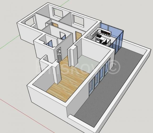 Prodaja, Zagreb, Gajnice, četverosoban stan od 92 m2, 3. kat, parking