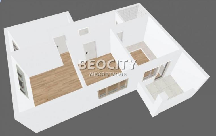 Palilula, Karaburma, Husinskih rudara, 2. 0, 53m2, 139500EUR