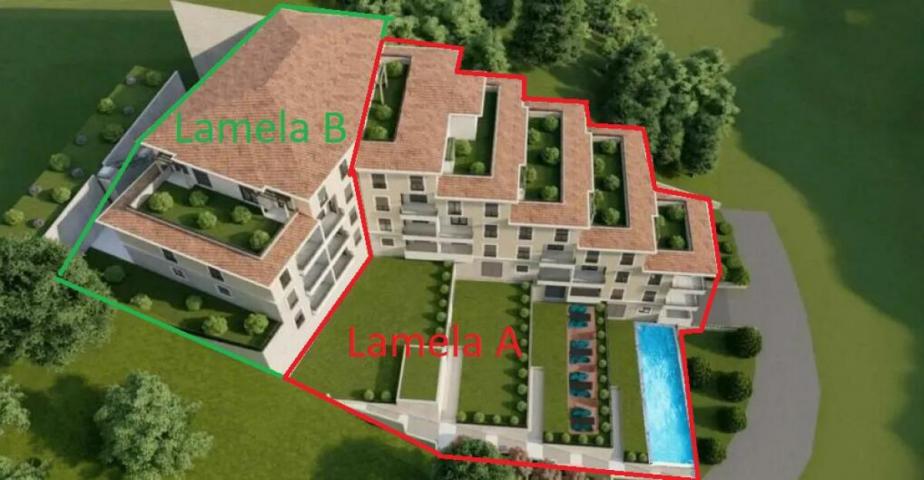 Complex in Bečići, just 700 m away from the sea; One bedroom apartment 50 m2