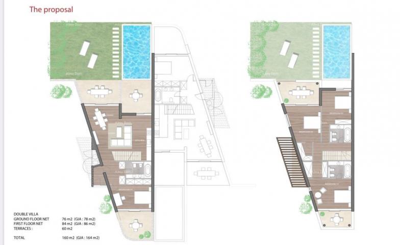 Haus ZU VERKAUFEN: Resort mit Familien-Steinvillen in der Nähe von Labin