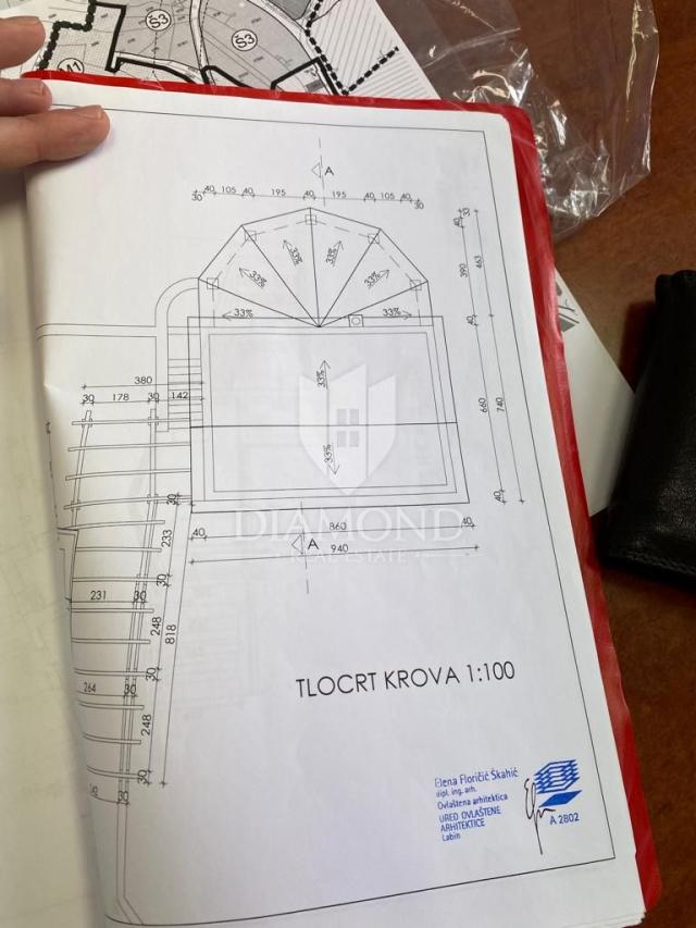 Labin, okolica, prekrasna autohtona kuća za odmor