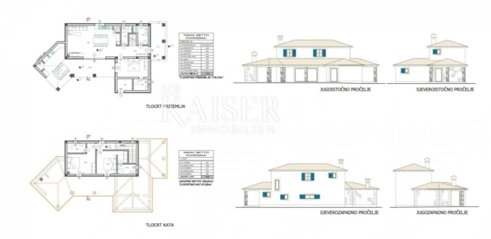 Istra - Kanfanar - mediteranska kuća s bazenom, 167 m2