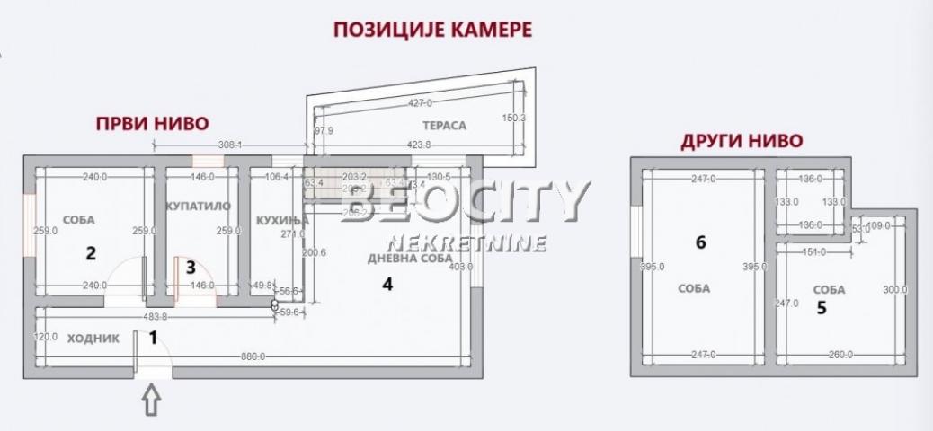 Rakovica, Kneževac, Slavka Rodića, 4. 0, 56m2, 89500EUR