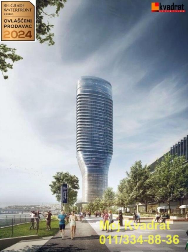 Beograd na vodi - BW St. Regis Residences (Kula Beograd), 87m2 - BEZ PROVIZIJE ZA KUPCE!