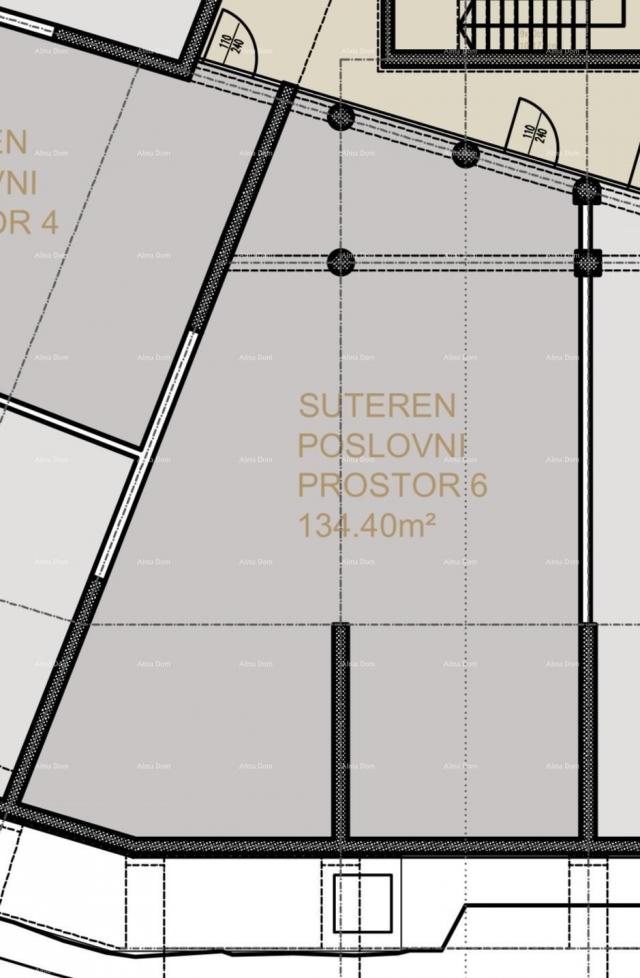 Poslovni prostor Prodaja poslovnog prostora u novom poslovno - stambenom projektu, Poreč