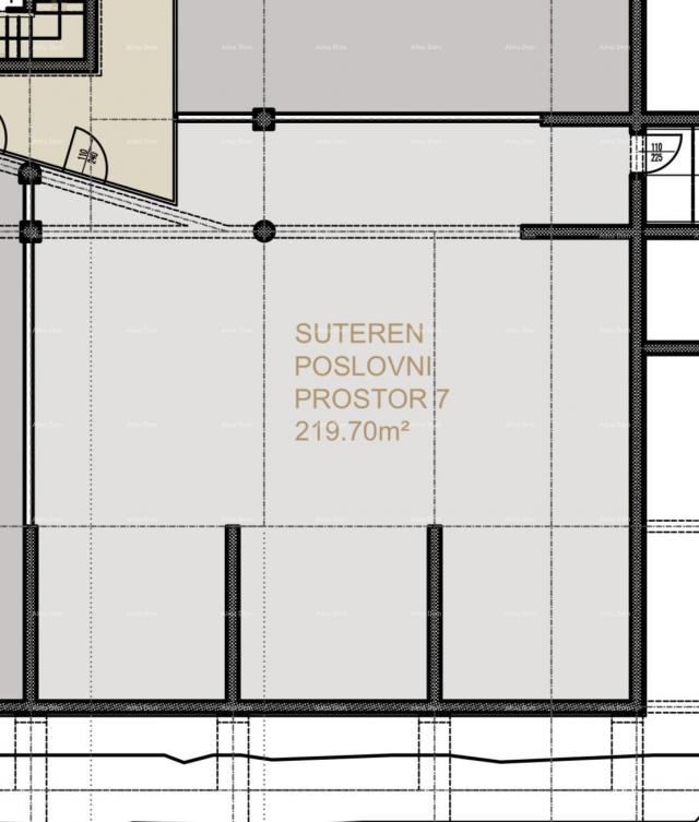 Poslovni prostor Prodaja poslovnog prostora u novom poslovno - stambenom projektu, Poreč