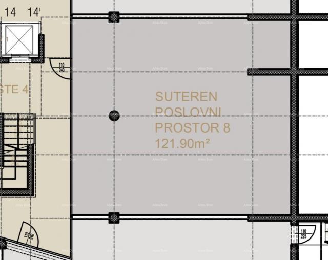 Poslovni prostor Prodaja poslovnog prostora u novom poslovno - stambenom projektu, Poreč