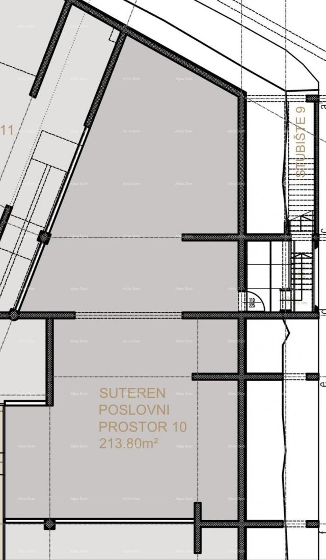 Poslovni prostor Prodaja poslovnog prostora u novom poslovno - stambenom projektu, Poreč