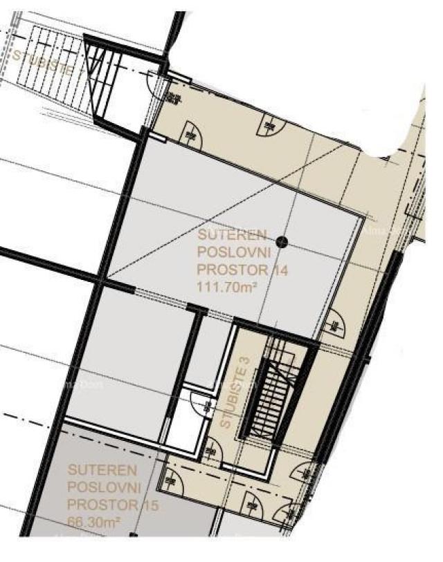 Poslovni prostor Prodaja poslovnog prostora u novom poslovno - stambenom projektu, Poreč