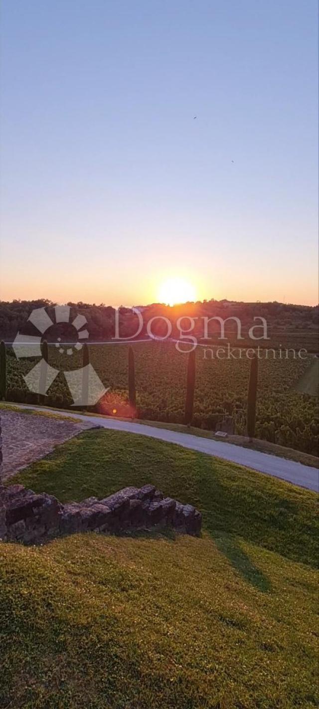 Istarska vila s otvorenim pogledom na bujštinu i more