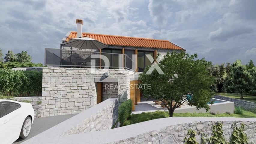 ZADAR, NOVIGRAD - High-quality stone house 150 m from the sea