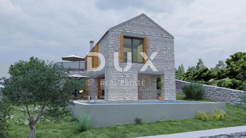 ZADAR, NOVIGRAD - High-quality stone house 150 m from the sea