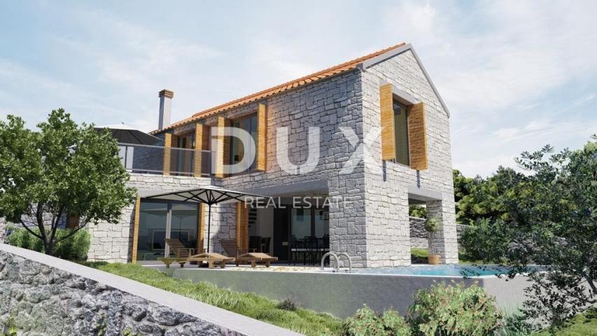 ZADAR, NOVIGRAD - High-quality stone house 150 m from the sea