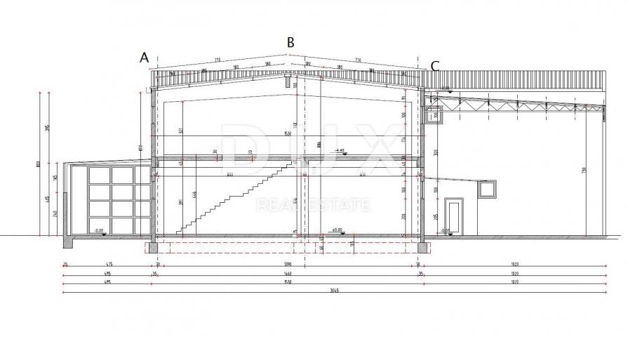 ZADAR, NOVI BOKANJAC - Geschäftsräume, Halle 2000 m2