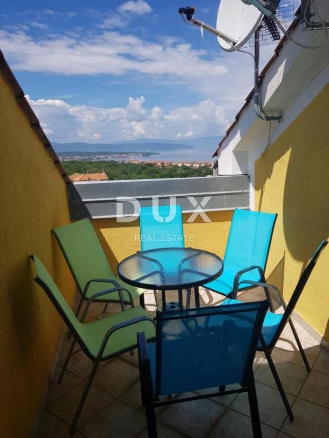 OTOK KRK, MALINSKA (okolica) - Kuća s 4 apartmana i uređenom okućnicom