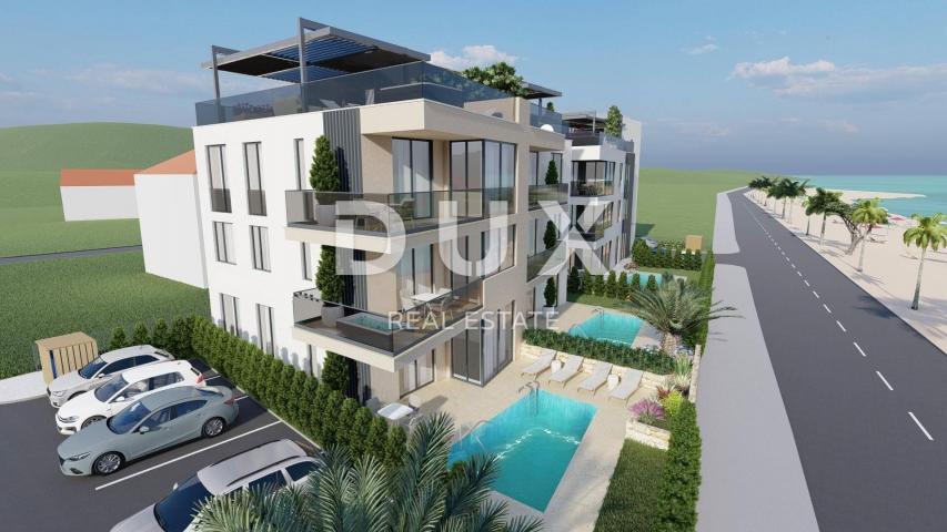 ZADAR, SUKOŠAN - Luksuzan penthouse u izgradnji 1. red do mora DS03