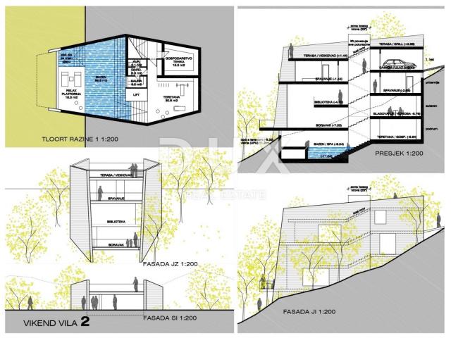 GORSKI KOTAR, FUŽINE - jedinstven projekt u srcu Gorskog  kotara, građevinsko zemljište 10. 700 m2 z