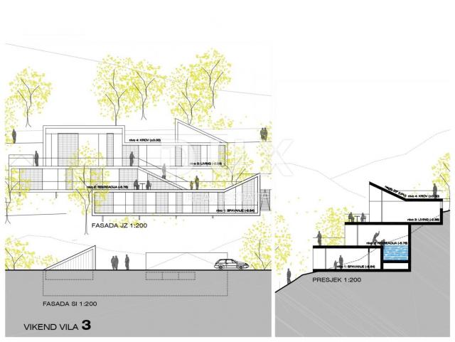 GORSKI KOTAR, FUŽINE - jedinstven projekt u srcu Gorskog  kotara, građevinsko zemljište 10. 700 m2 z