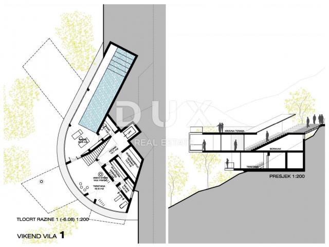 GORSKI KOTAR, FUŽINE - jedinstven projekt u srcu Gorskog  kotara, građevinsko zemljište 10. 700 m2 z