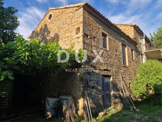 ISTRIA, LIVADE (surroundings) - Stone antiquities with a panoramic view